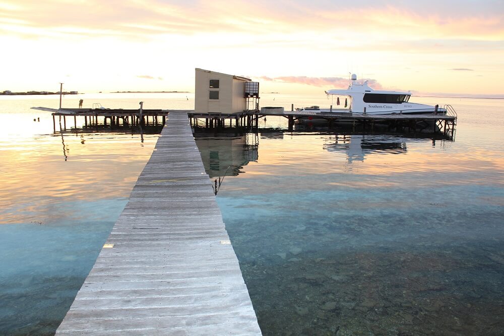Abrolhos - Southern Cross at sunset